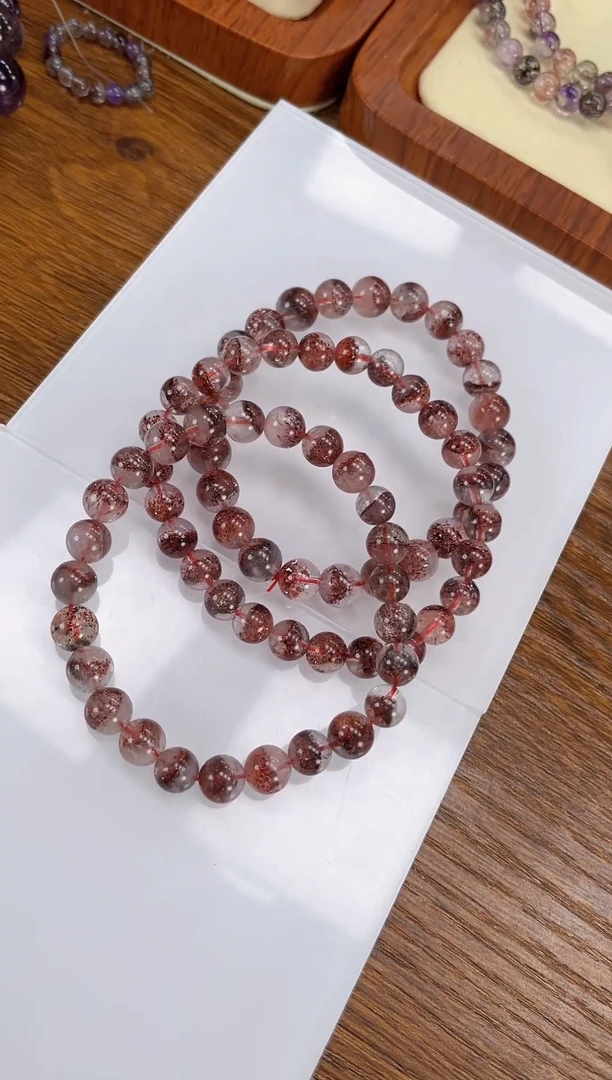 【闪购商品】水晶手链未镶嵌超七手串7+mm 多样性发一