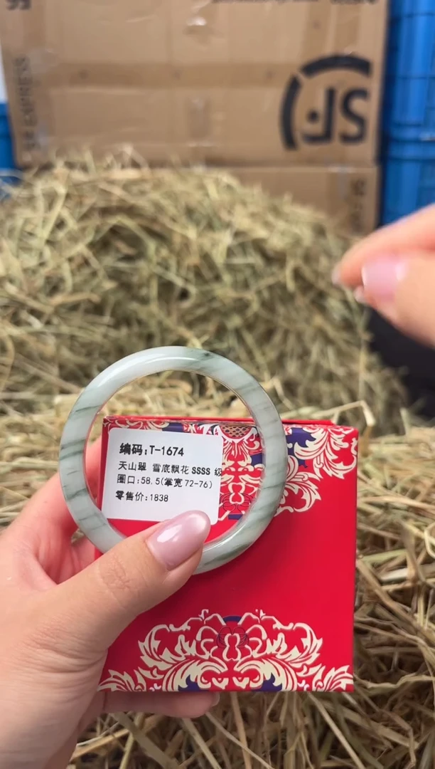 未镶嵌手镯石英质玉T-1674