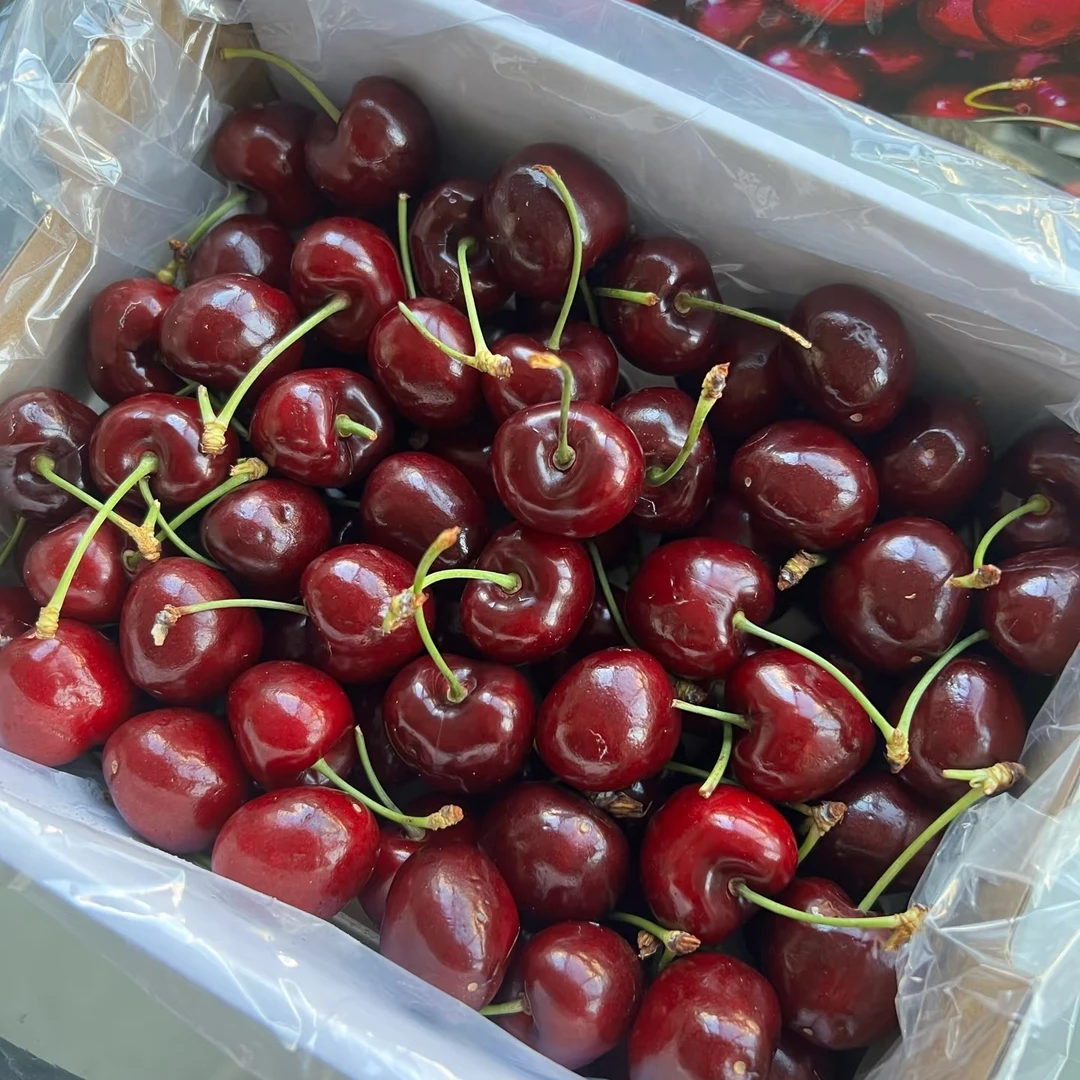 智利进口拉宾斯3JD车厘子五斤装加大加黑脆甜好吃，生鲜发货24小时内售后发货不退不换介意慎拍