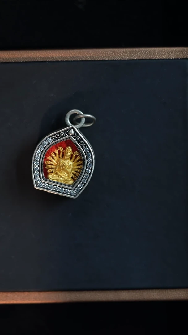 吊坠925银无清*大嘎盒千手