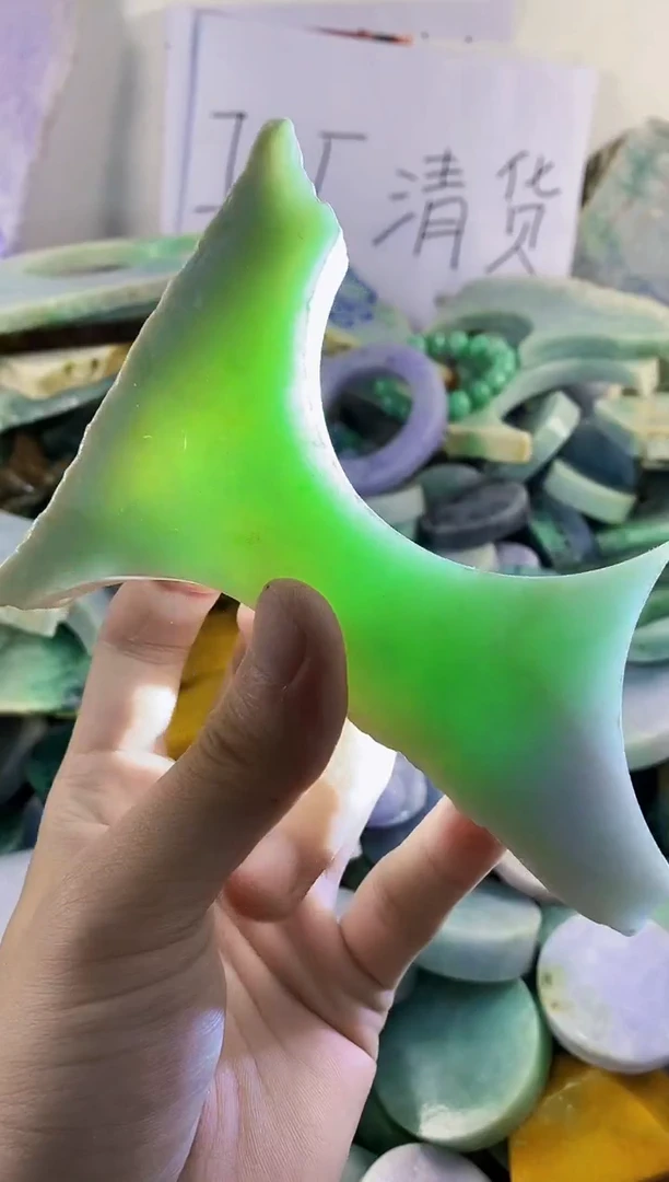 翡翠裸石纯天然A货翡翠148