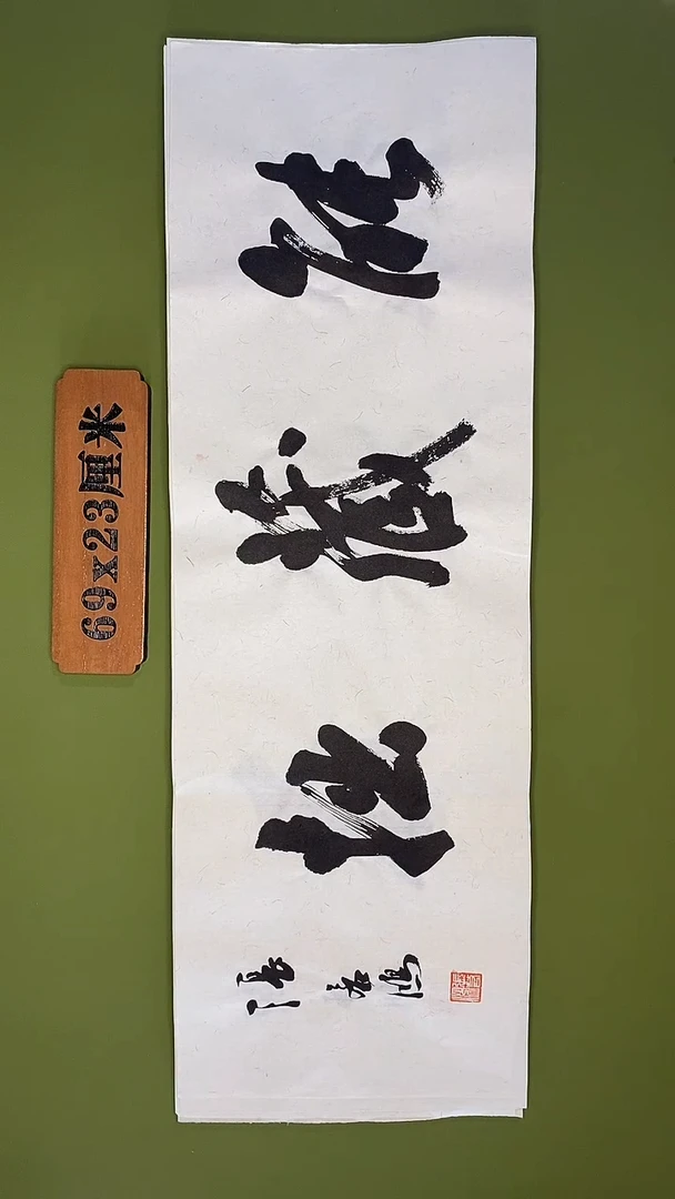 书法书法 张若鸿 尺寸69cm*23cm