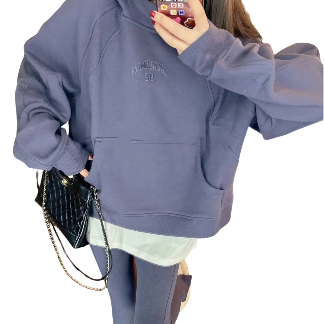 lululemon/露露乐蒙Scuba Oversized Hoodie Graphic连帽卫衣