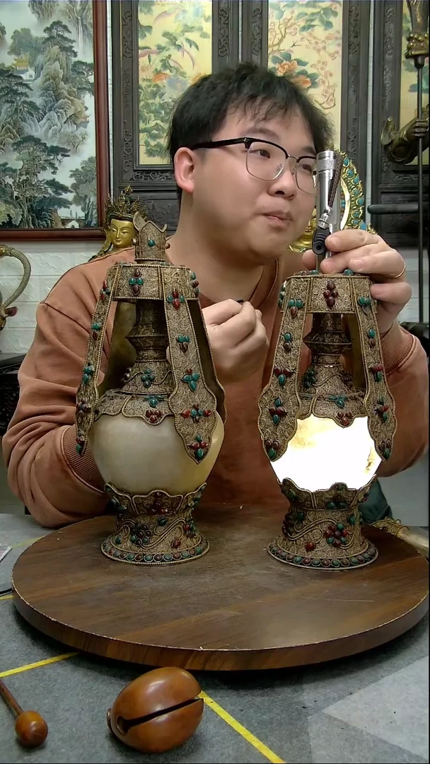 【闪购商品】灯铜像造像收藏造像