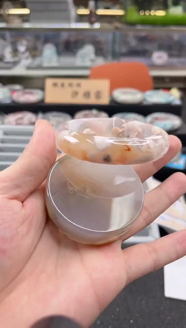 未镶嵌手镯石英质玉59圈口 （赠品镯心）3572433