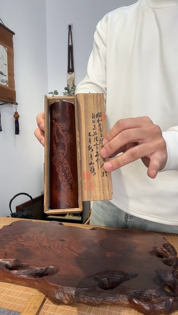 稳定木竹中古美术工艺品