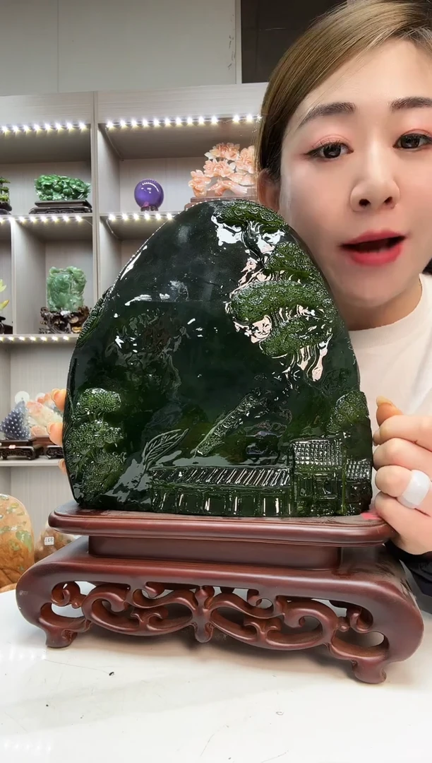 石材天然石材高端家居摆件