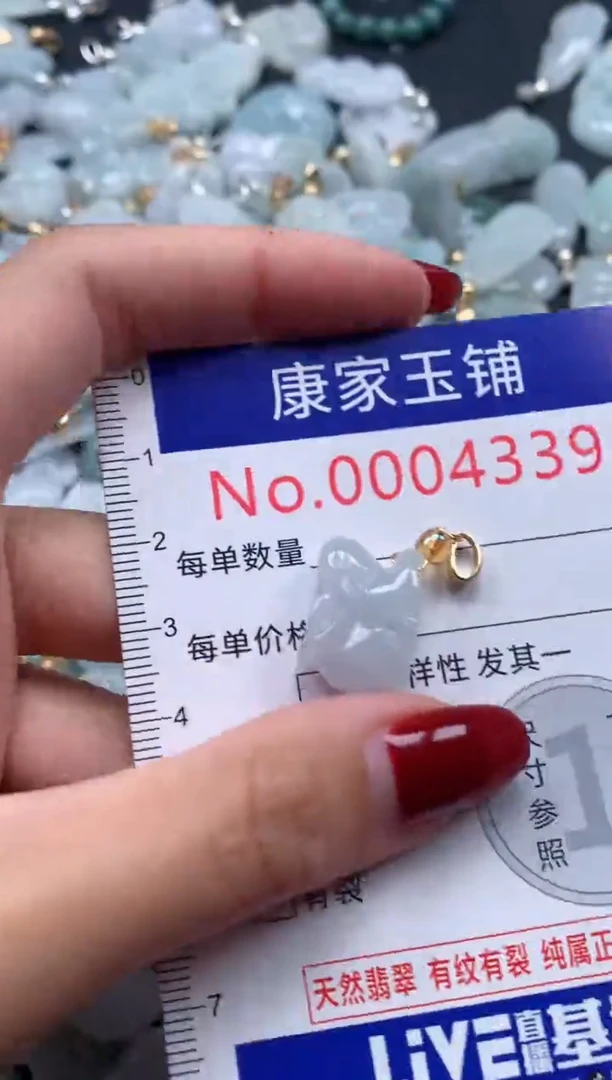颈饰未镶嵌翡翠4339