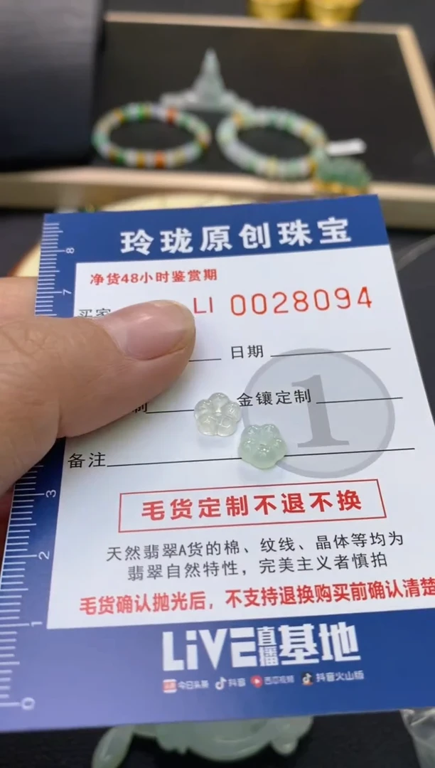 【闪购商品】翡翠颈饰未镶嵌翡翠净货28094