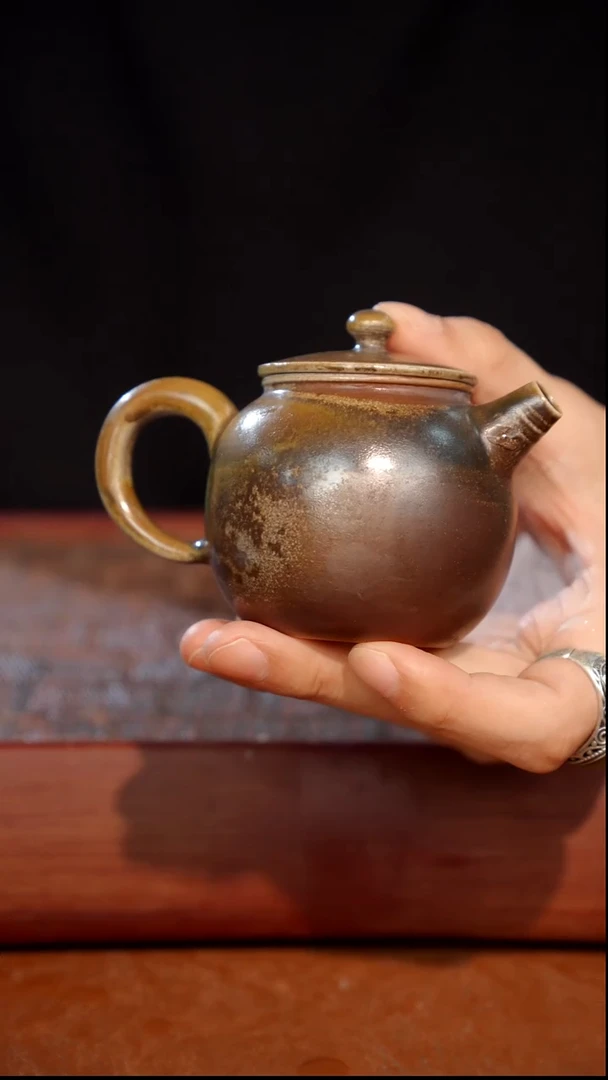 陶瓷奢瓷/瑞寅柴烧茶器（壶）916