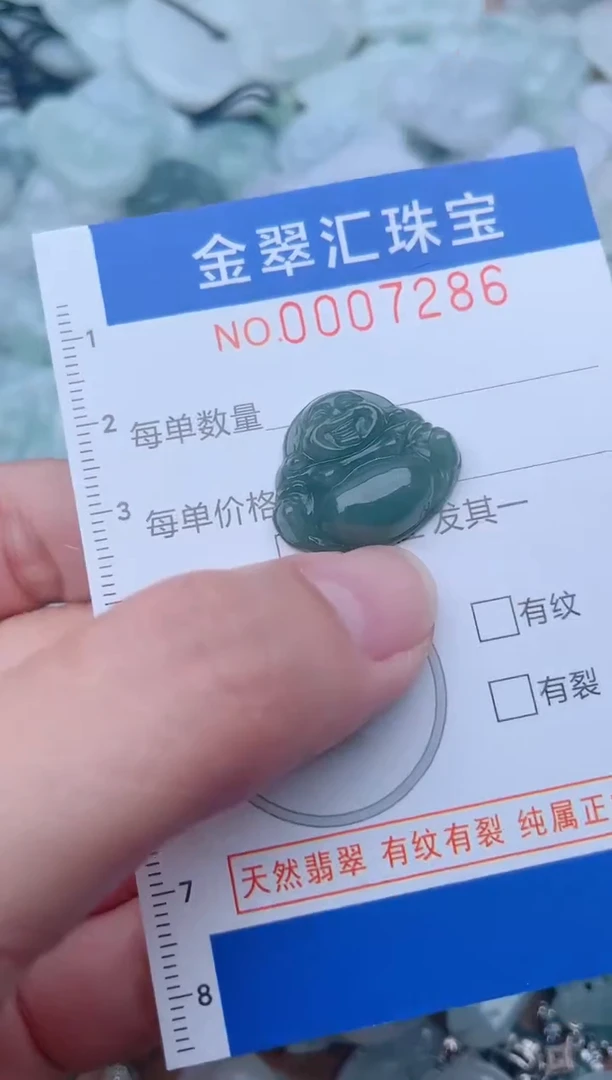 颈饰未镶嵌翡翠7286