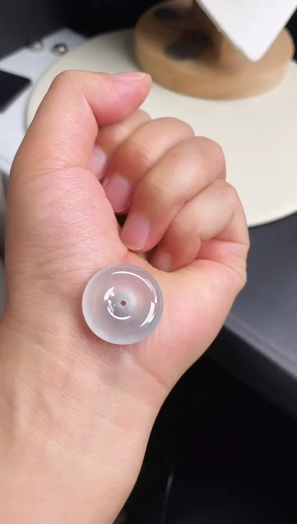 颈饰未镶嵌翡翠【60】平安扣 尺寸 23.3   6.4mm