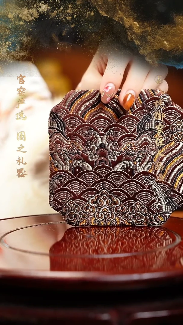 【闪购商品】其他手工云锦吸水杯垫