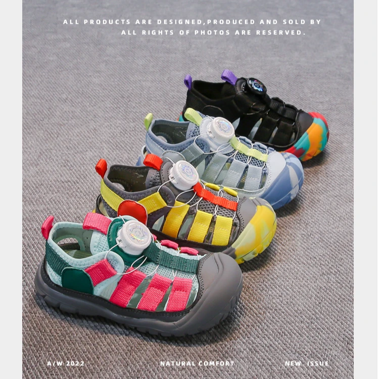儿童夏季鞋子儿童溯溪鞋儿童凉鞋男女童包头凉鞋儿童沙滩鞋1088