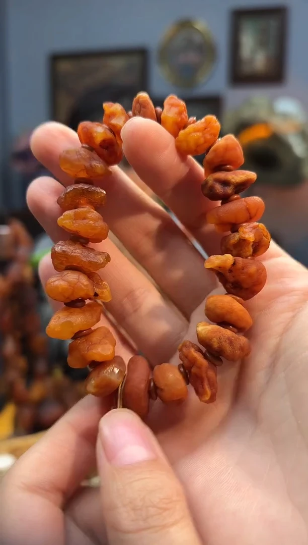 手串琥珀未镶嵌手串