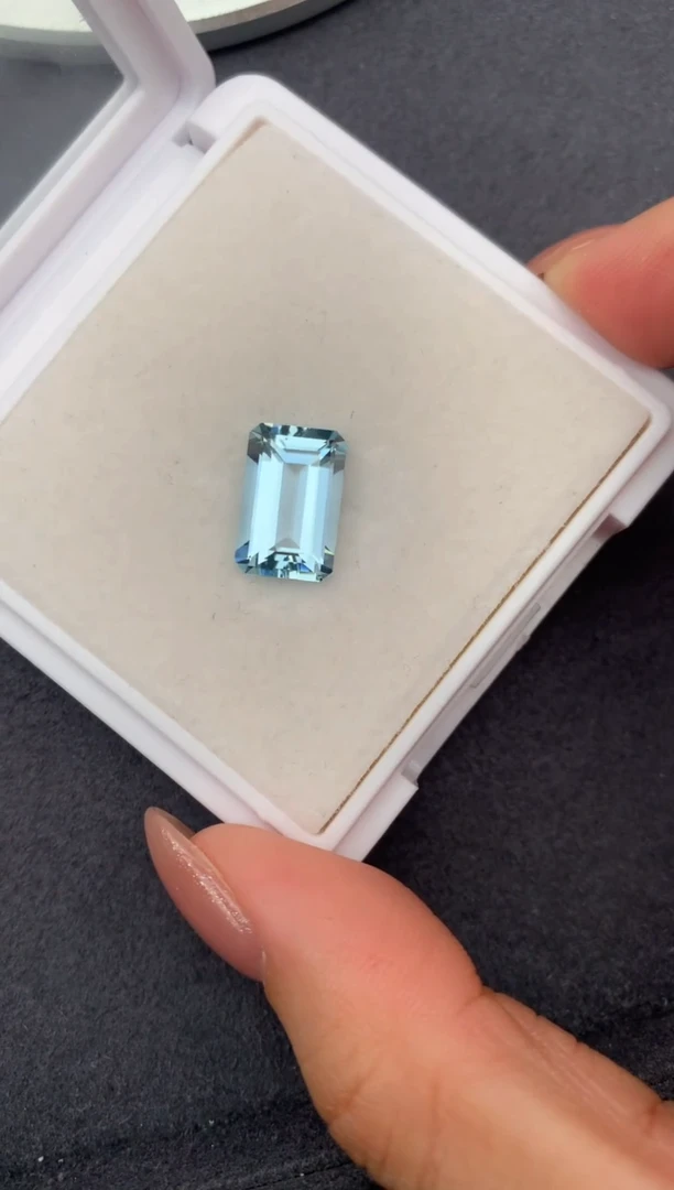 裸石海蓝宝石5ct海蓝宝  定制  FH