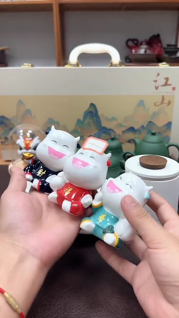 德化陶瓷茶具茶具3个装1