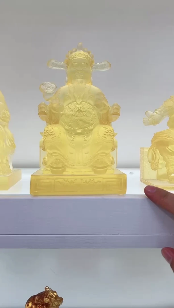 【闪购商品】茶宠古法琉璃财神19