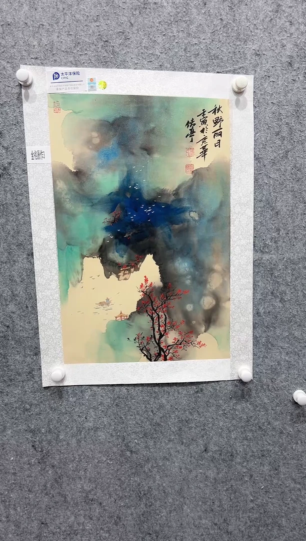 国画张传亭老师的作品