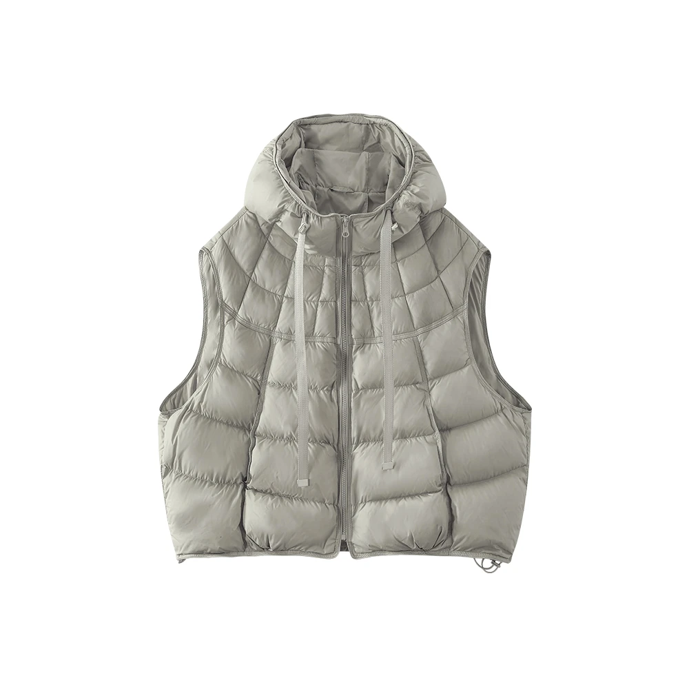 连帽宽松休闲风韩版洋气时尚羽绒马甲809