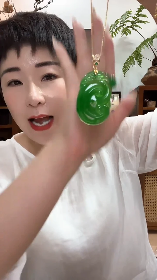 吊坠(赠链)合金翡翠295