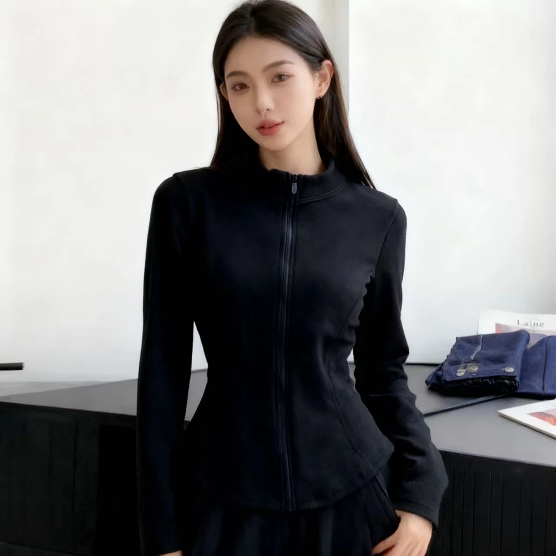 秋冬新款 女士 立领开衫 多色