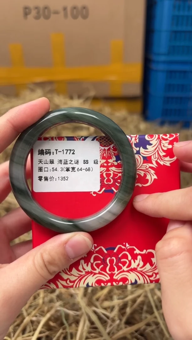 未镶嵌手镯石英质玉T-1772