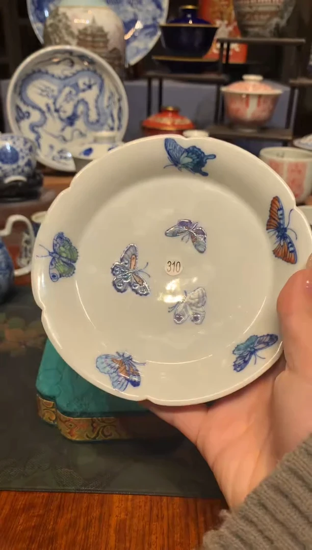 心**念310斗彩壶承一块cl106