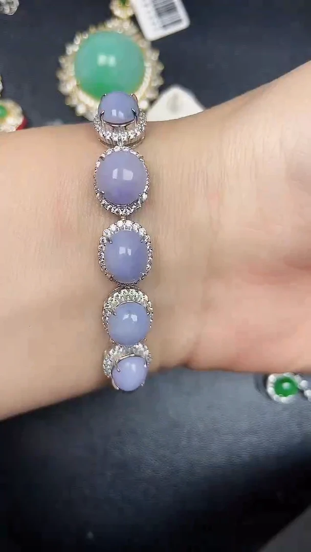 银S925镶嵌戒指翡翠2700