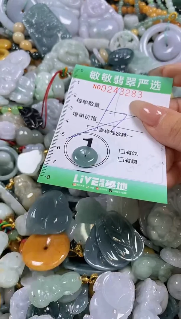 翡翠未镶嵌颈饰闪购0243283多样性发其一