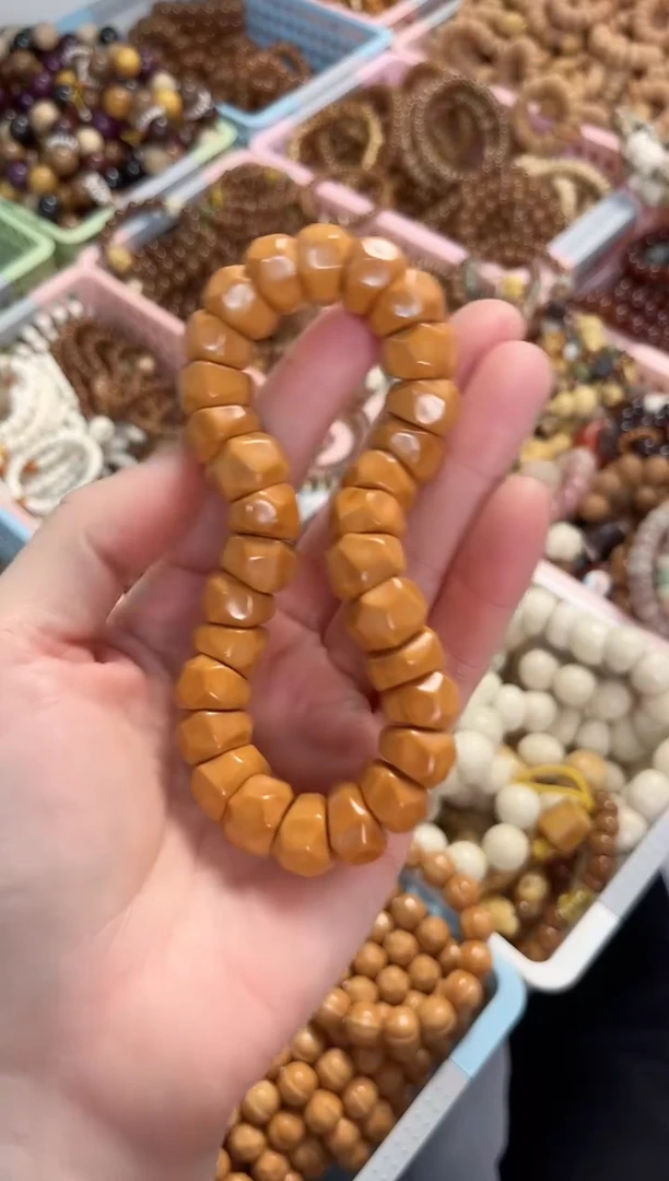 菩提根/象牙果手串猴头无相大肠 14mm 全品