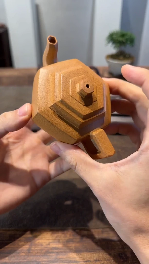 茶壶紫砂忠六方雪华