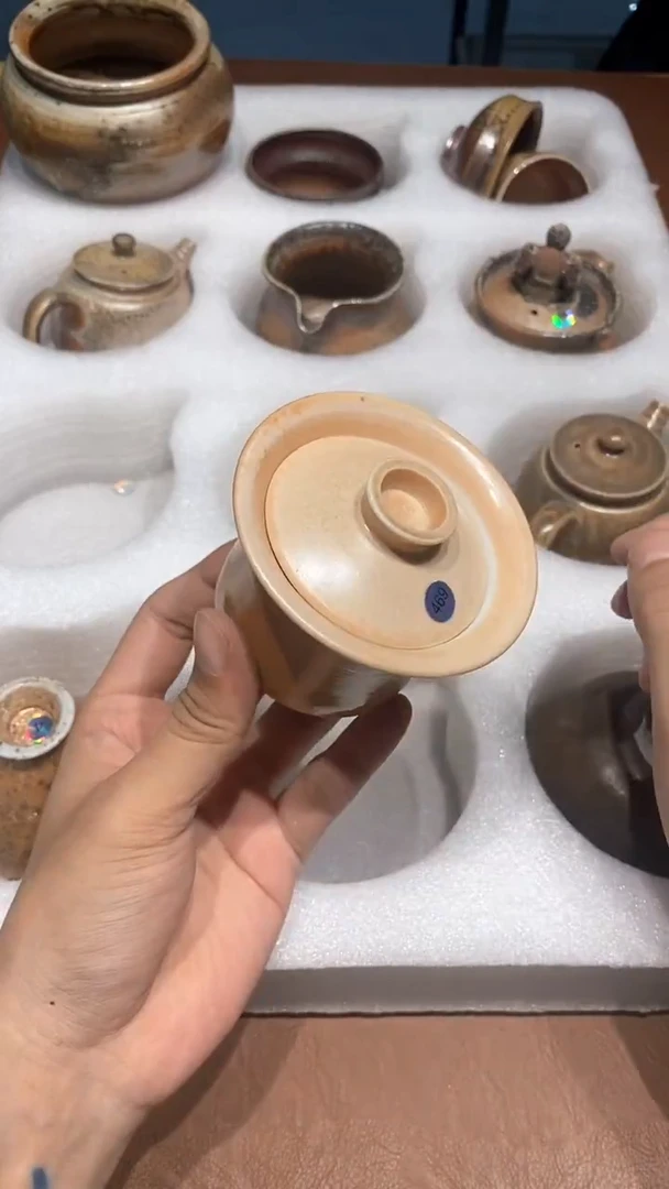 奢瓷/瑞寅柴烧茶器（盖碗）267