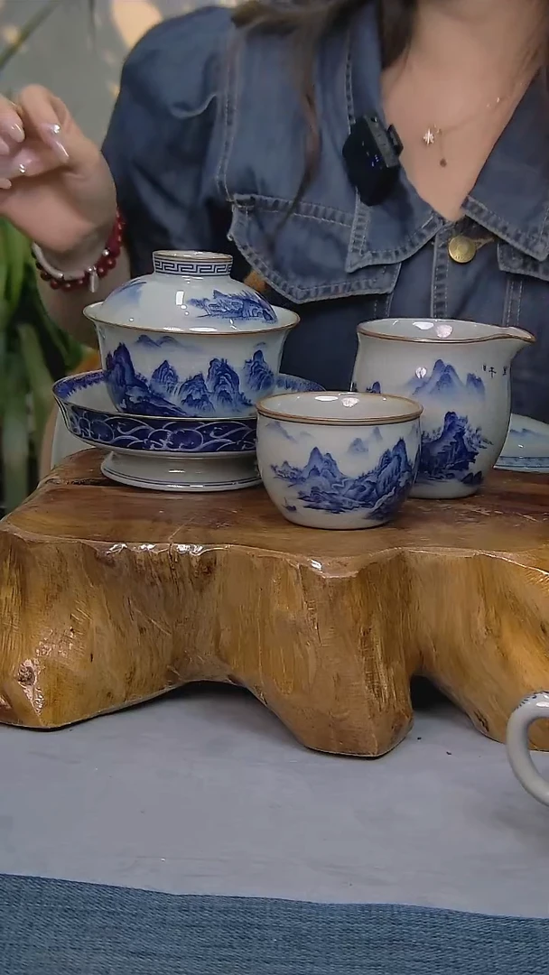 简装家用款3件套 陶瓷家用茶具系列