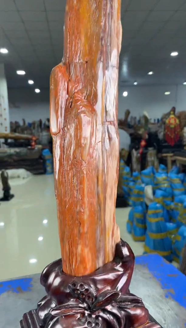 【闪购商品】硅化玉摆件未镶嵌12