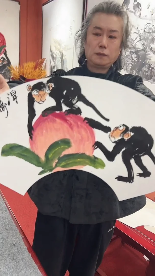 国画周大拙/国画/花鸟
