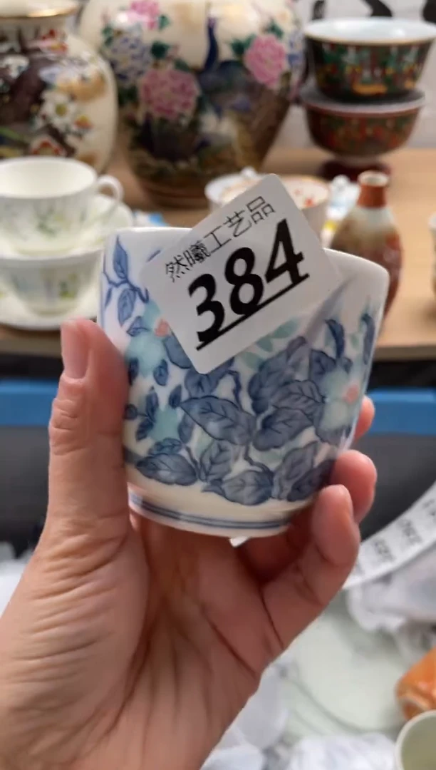 【闪购商品】瓷片384然曦海外工艺品18包邮
