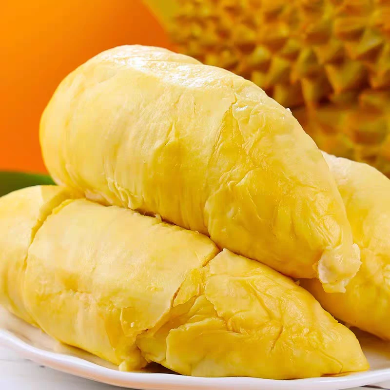 【泰国新鲜金枕榴莲纯肉】没有售后 稍软核小 介意勿拍 1.5斤纯果肉金枕泰国