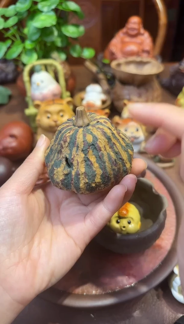 紫砂茶宠紫砂南瓜