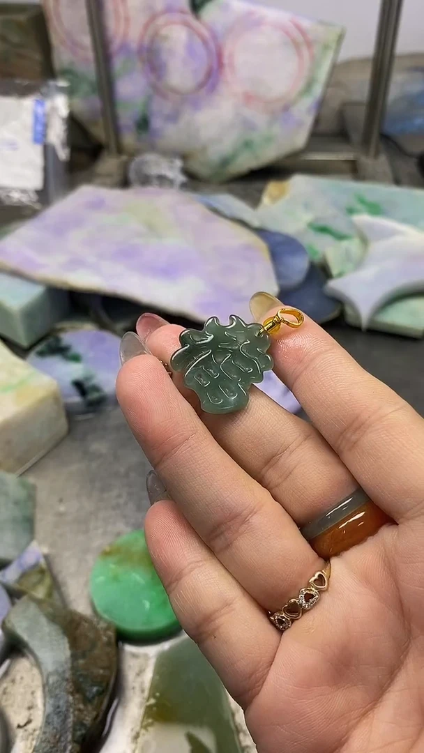 散珠翡翠天然缅甸翡翠A货324