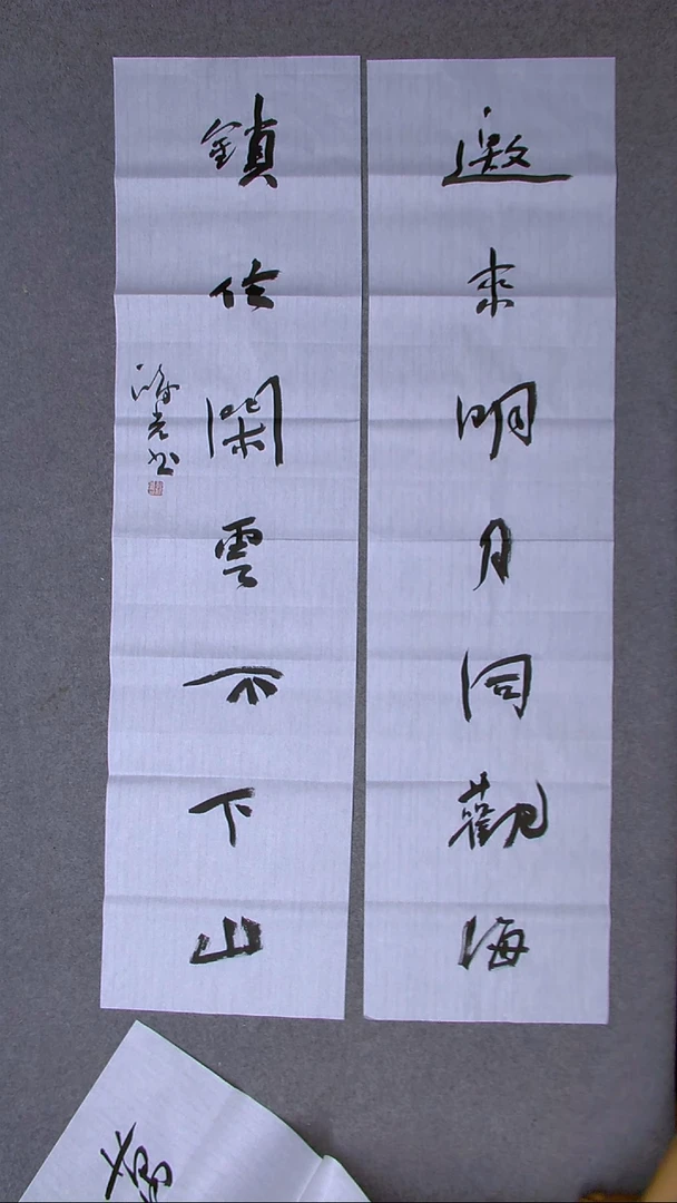 书法郭鸿光银川八平尺138*34*2