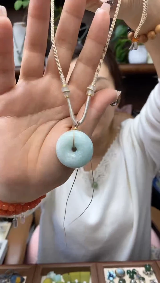 未镶嵌岫玉吊坠多样性发货其中发一