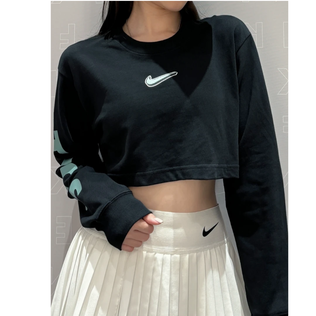 NIKE耐克AS W NSW LS SUP CROP TEE B2S长袖HV5006-010