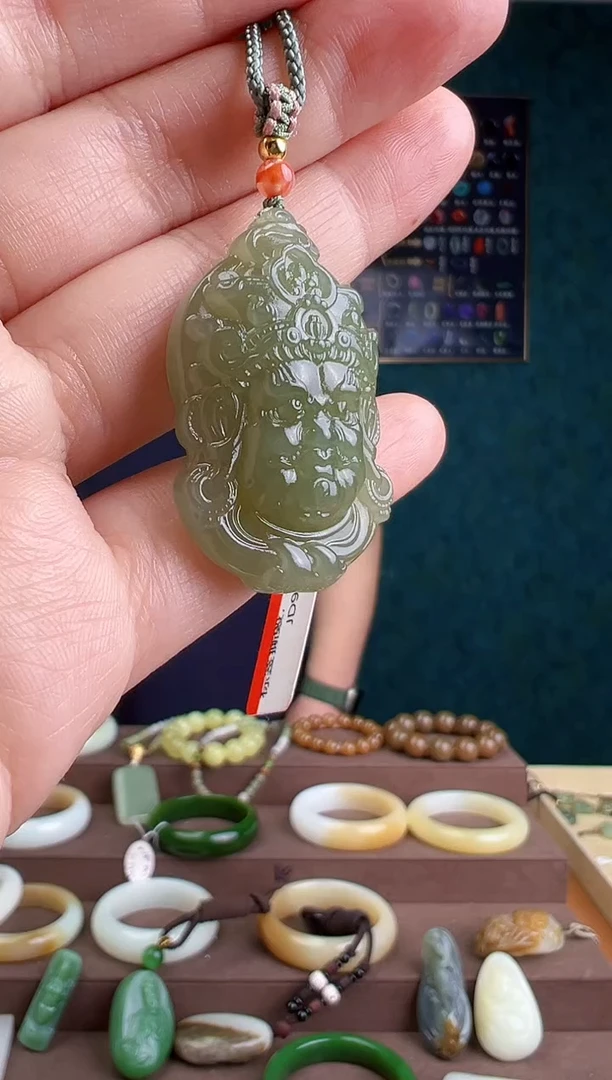 【闪购商品】和田玉颈饰未镶嵌ZZ 拍一发一 多样性发货