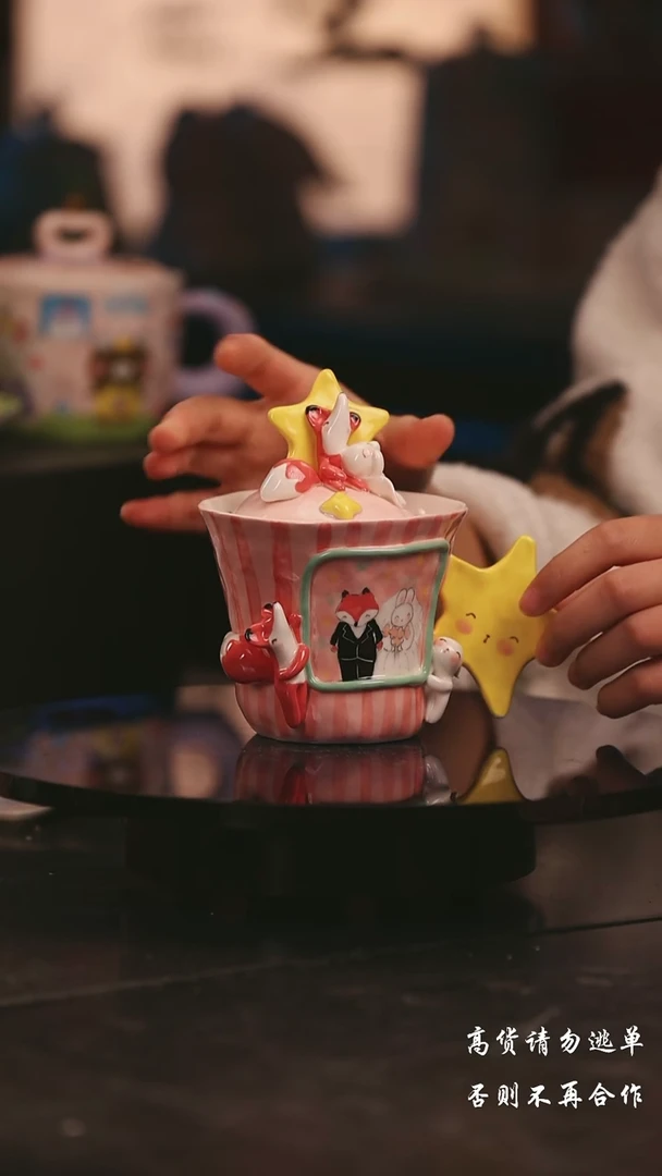 陶瓷景德镇可爱设计师款陶瓷