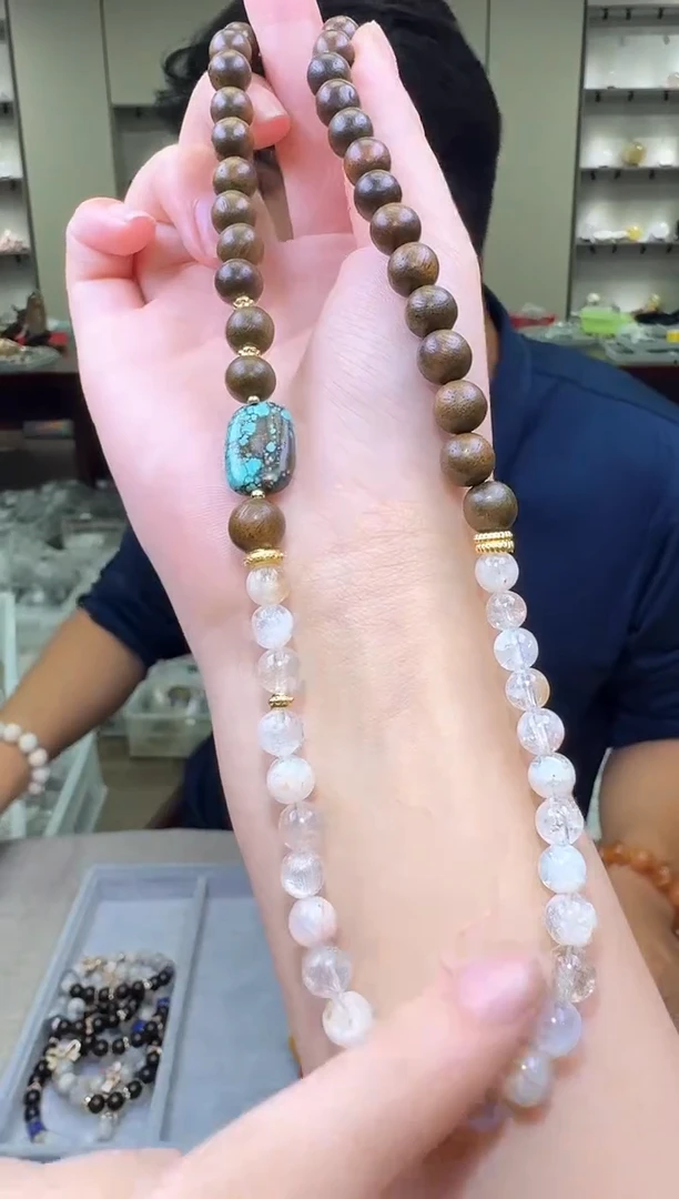 水晶手链未镶嵌多样性发一件 493