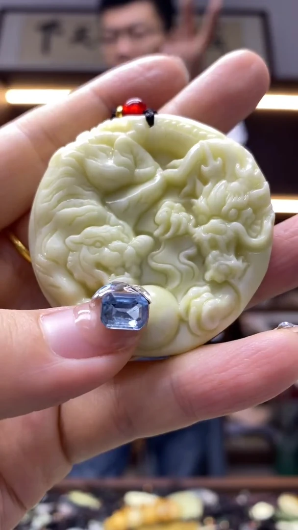 未镶嵌岫玉挂件多种样式单发其一