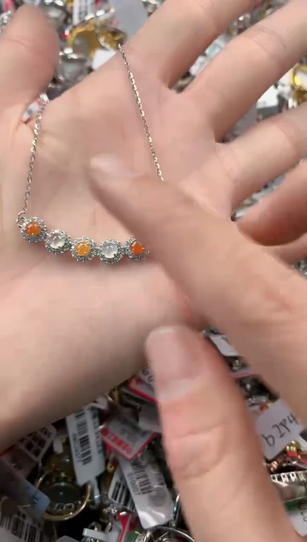 银S925镶嵌戒指翡翠8888-----4