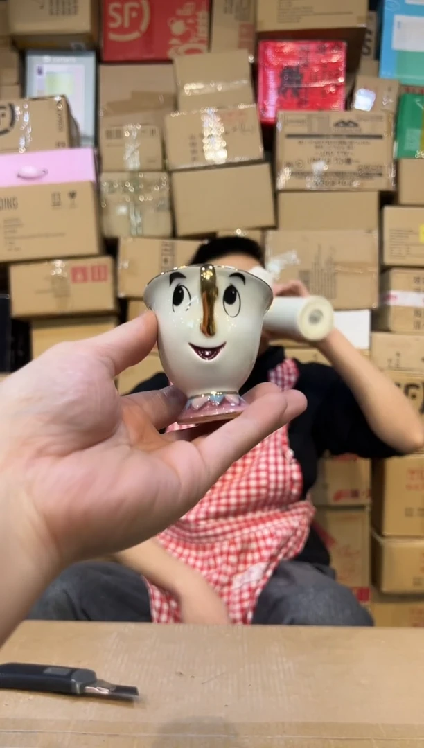 【闪购商品】杯陶瓷杯金边阿奇杯