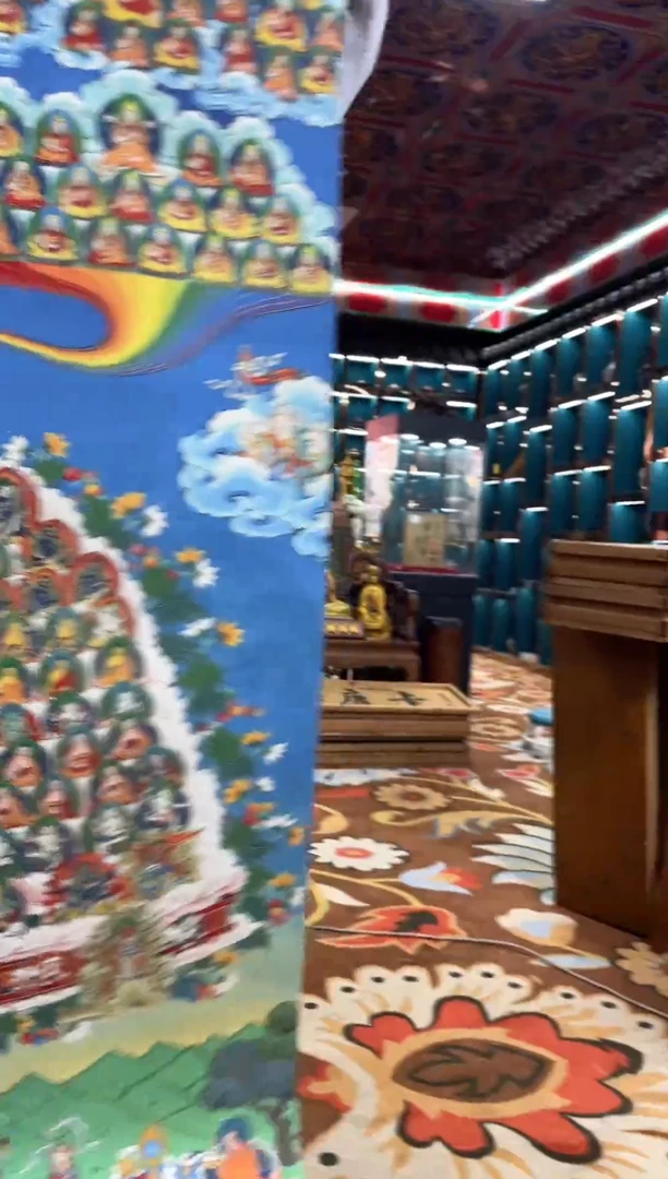 卷轴画晓晓的唐卡tk16